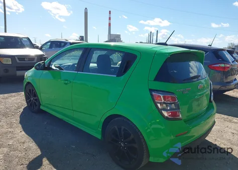 2017 Chevrolet Sonic Premier Auto from USA, damaged, VIN 1G1JF6SB5H4153233